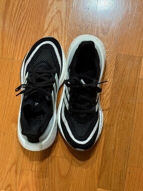 adidas Black and White Women's Athletic Shoes